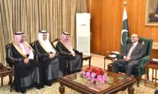 Foreign Minister of the Kingdom of Saudi Arabia, Prince Faisal bin Farhan Al Saud, along with his delegation, called on President Asif Ali Zardari.