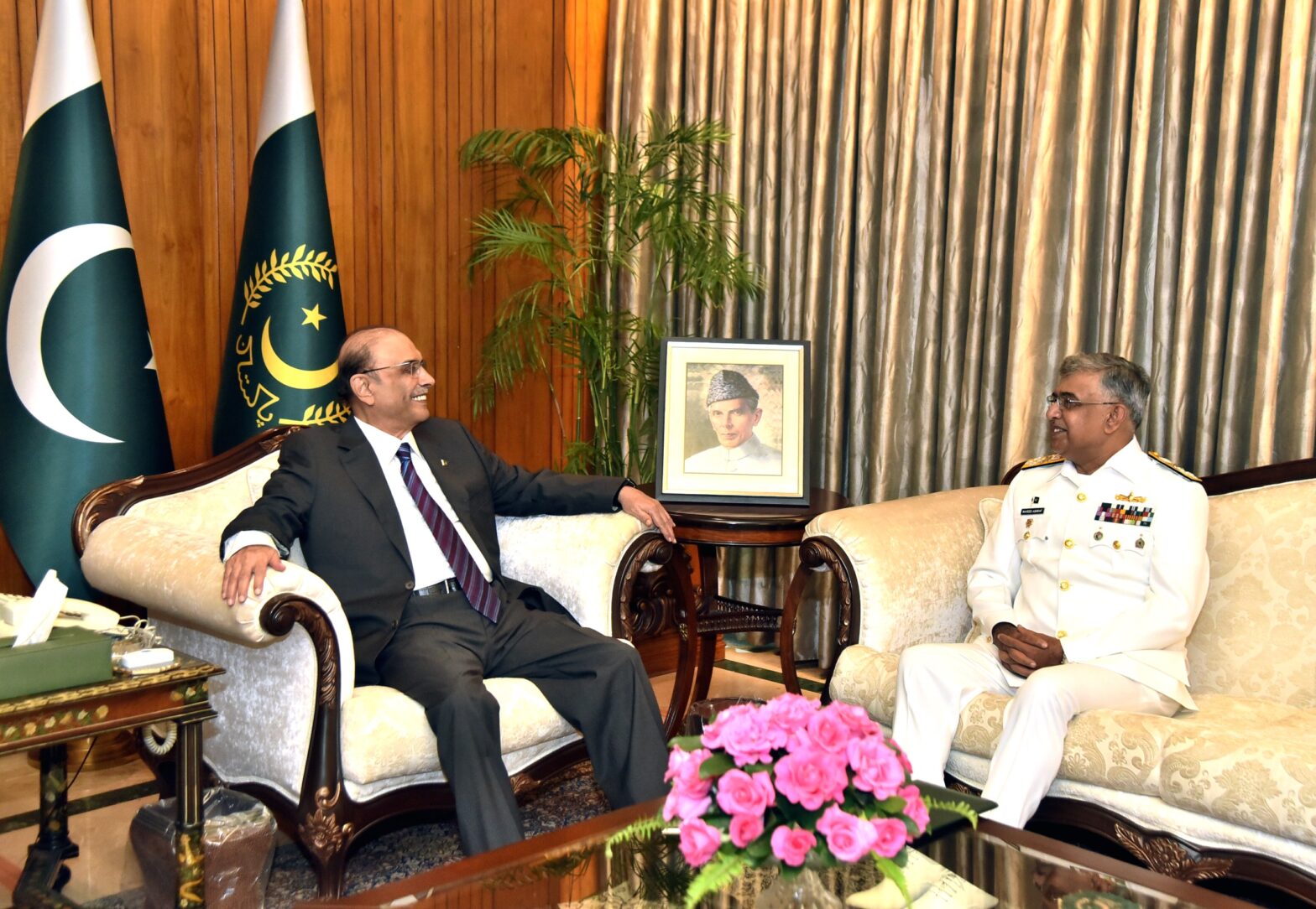 Chief of Naval Staff calls on President Zardari