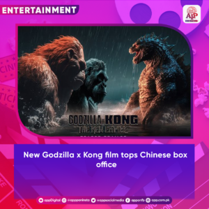 New Godzilla x Kong film tops Chinese box office