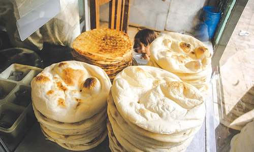 KP Govt announces cut of Rs .5 in price of roti