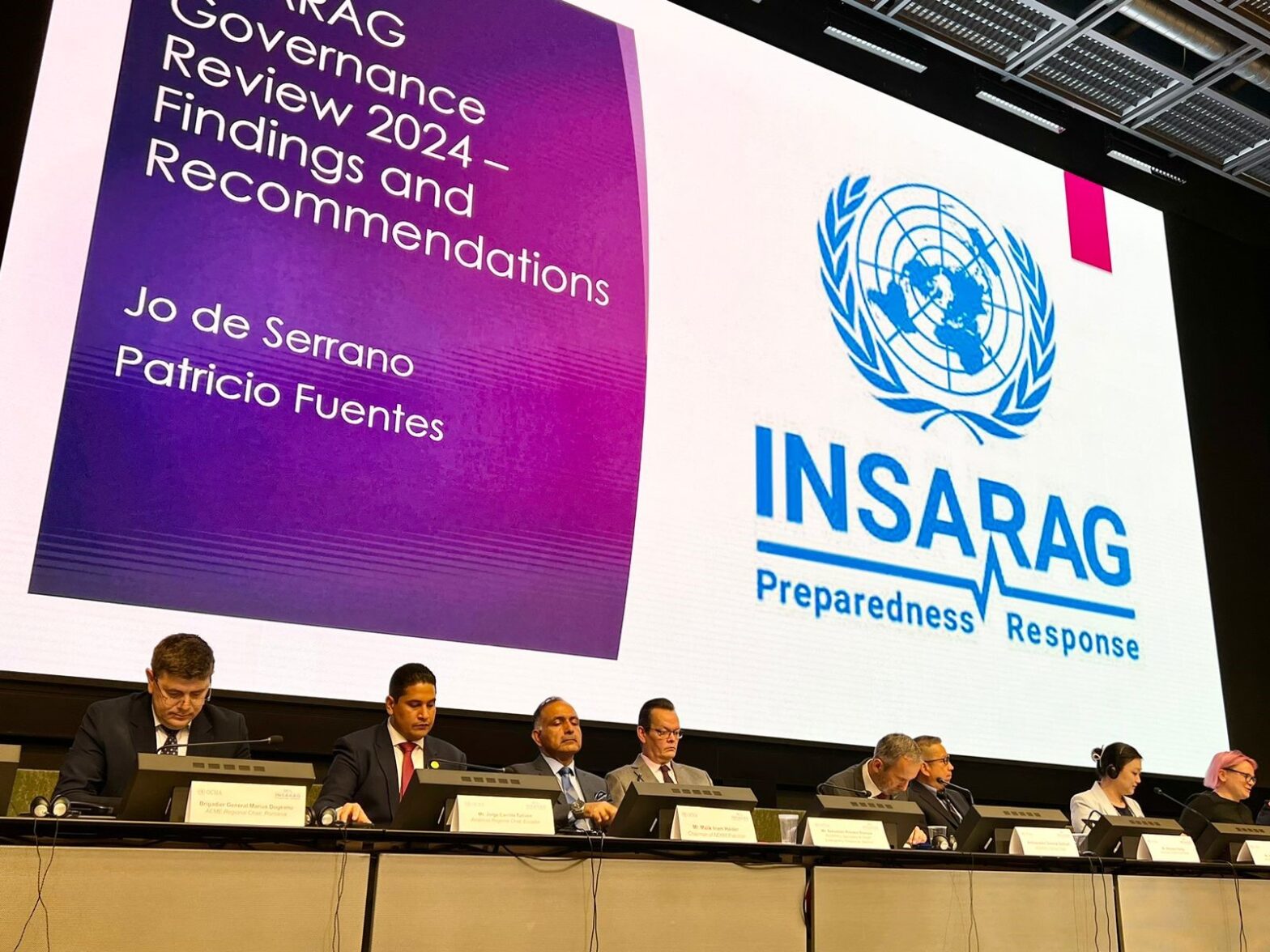 NDMA chaired UN INSARAG steering group meeting in Geneva