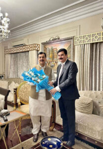 Governor Khyber Pakhtunkhwa Faisal Karim Kundi called on Acting President Syed Yousuf Raza Gillani.