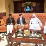 A team of Pakistan’s Consulate in Dubai headed by Ali Zeb Khan, Trade & Investment Counsellor received by H.E. Mohammed Khalifa Bin Dhaen Al Mheiri, Group Chairman Bin Dhaen Holding & Chairman of Jumeira University at Khalifa Bin Dhaen Majlis, Zabeel Dubai.