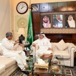 Federal Minister for Interior Mohsin Naqvi in a meeting with Ambassador of Saudi Arabia Nawaf Bin Saeed Ahmed Al-Maliki