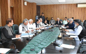 Federal Minister Industry’s production and food security Rana Tanveer chaired high level meeting regarding supply chain and prices of fertilizer.