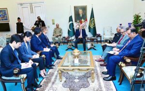 Ambassador of the Republic of Korea H.E. Park Ki Jun called on Prime Minister Muhammad Shehbaz Sharif.