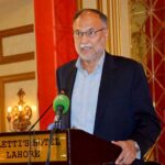 Federal Minister for Planning and Development Prof. Ahsan Iqbal is speaking at the Younis Rana event organized by the Iqbalians Society