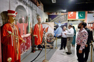 Bangladeshi media delegation led by Iktidar Ahmed visiting Lok Virsa.