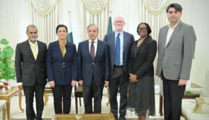 A delegation of the Global Polio Eradication Initiative led by Dr Christopher Elias, Chair of Polio Oversight Board and president of the Bill & Melinda Gates Foundation’s Global Development Division called on Prime Minister Muhammad Shehbaz Sharif