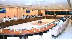 Prime Minister Muhammad Shehbaz Sharif chairs a special meeting of the Federal Cabinet.