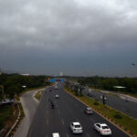 Thick clouds hovering over the sky in the Federal Capital