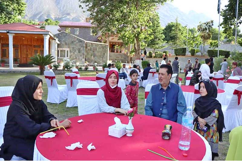 Governor Gilgit-Baltitan Syed Mehdi Shah meeting with the Special Persons of Gilgit-Baltistan at House