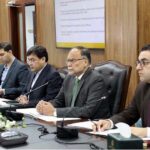 Federal Minister for Planning, Development & Special Initiatives, Ahsan Iqbal in a meeting with key stakeholders to review Federal Public-Private Partnership Policy