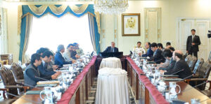 Prime Minister Muhammad Shehbaz Sharif chairs a meeting on Information Technology Parks.