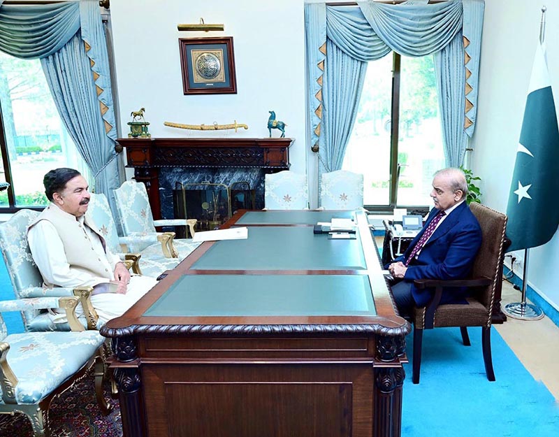 Governor Balochistan Jafar Khan Mandokhel called on Prime Minister Muhammad Shehbaz Sharif.