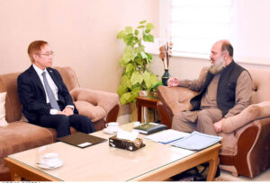 In a significant step towards enhancing economic relations, the Republic of Korea’s Ambassador to Pakistan, Park Kijun, calls on the Pakistan’s Federal Minister for Commerce, Jam Kamal Khan, to discuss and strategize on boosting bilateral trade and investment.