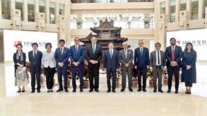 Federal Minister for Planning, Development and Special Initiative Prof. Ahsan Iqbal meeting with representatives of China Development Bank (CDB).
