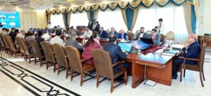 Prime Minister Muhammad Shehbaz Sharif chairs a meeting on the matters related to Ministry of Information Technology and Telecommunications and National Information Technology Board.