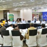 Head of the Polio Programme in Punjab and Emergency Operations Centre Coordinator, Mr Khizer Afzaal addressing the Jirga, organizations 30 representatives of key priority community at DG Health office.
