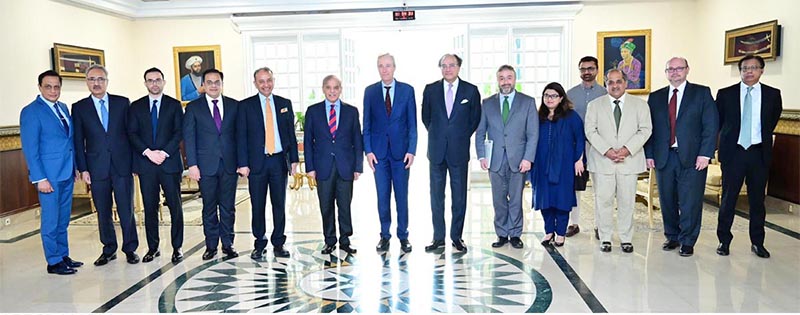 World Bank's Regional Vice President for South Asia Martin Raiser, along with a delegation including country representative Najy Benhassine called on Prime Minister Muhammad Shehbaz Sharif