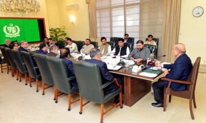Prime Minister Muhammad Shehbaz Sharif chairs a meeting on the matters related to Balochistan province.