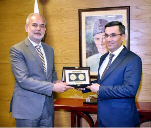 r. Mansurjon Ibodullaev, Director General of Defence Industry Agency of Uzbekistan called on Secretary Ministry of Defence Production, Lt. Gen. (Retd) Muhammad Chiragh Haider