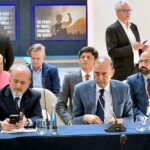 Governor State Bank of Pakistan, Jameel Ahmad participate in the roundtable panel discussion of Central Banks Governors and Presidents of Stock Exchange markets of different countries at Annual Investment Meeting (AIM Congress