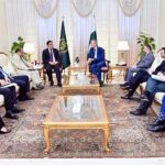 Martin Raiser, The South Asia Regional Vice President (SARVP) of the World Bank calls on Ahad Cheema, Federal Minister for Economic Affairs