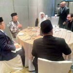 Federal Minister for Religious Affairs and Interfaith Harmony Chaudhry Salik Hussain in a meeting with Tan Sri Abdul Rasheed Hussain, Chairman of Malaysia’s Hajj Directorate