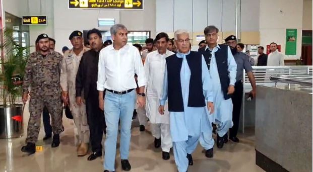 Ministers for Interior, Aviation visit
