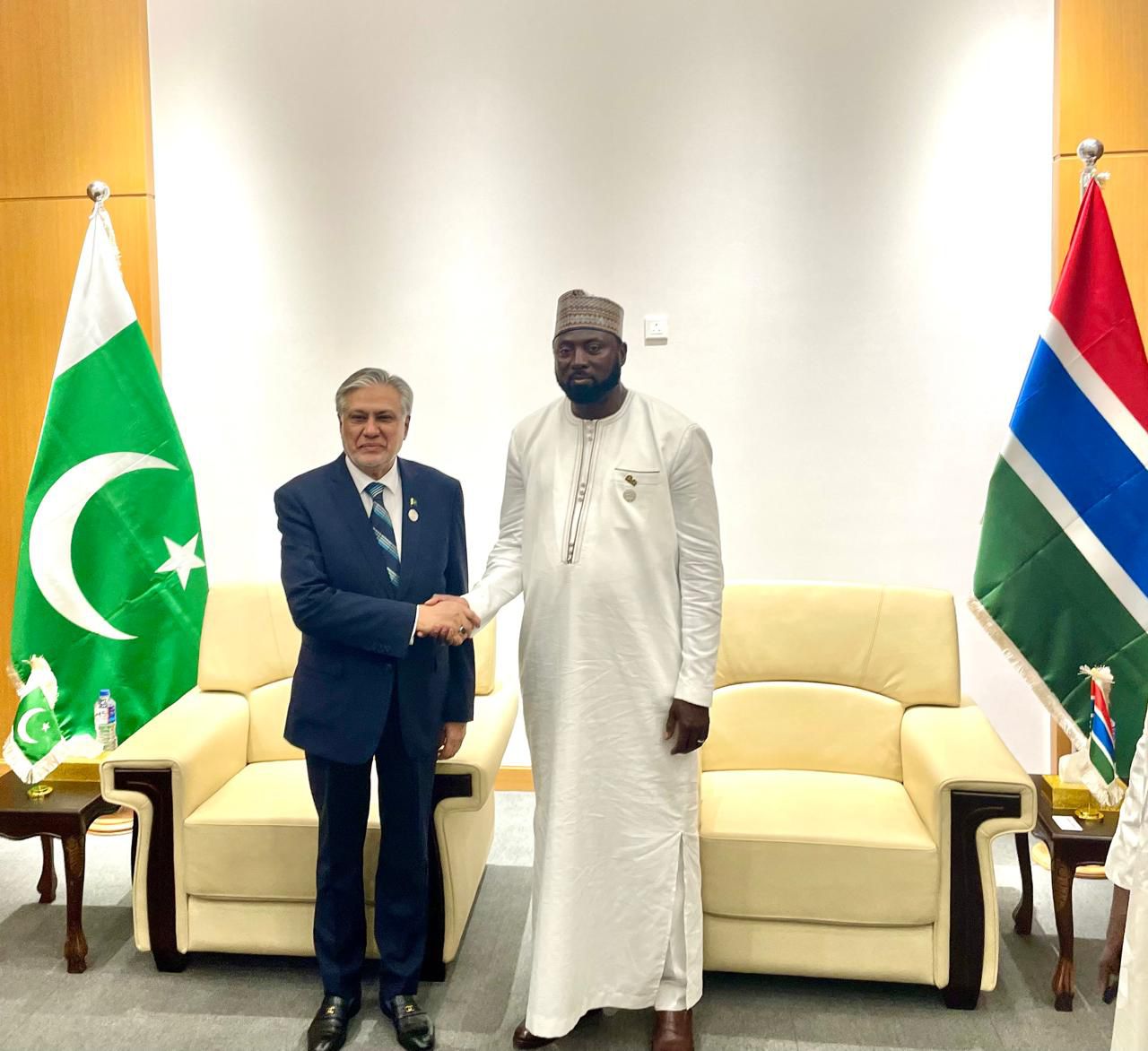 Deputy PM meets Gambian FM, signs MoU on Bilateral Political Consultations