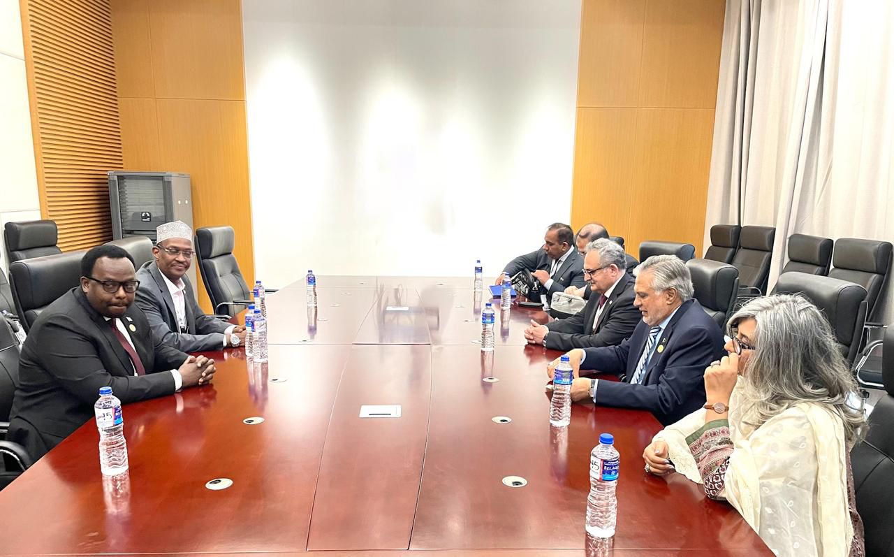 Deputy PMs of Pakistan, Somalia discuss ways to strengthen bilateral ties