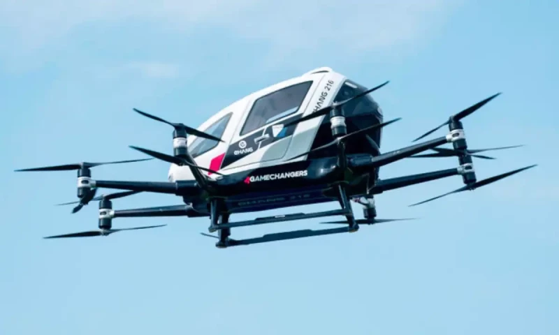test flying taxis