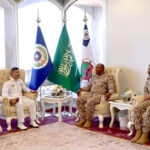 Command Officer PNS BABUR calls on Deputy Western Fleet Commander Rear Admiral Yahya Mohammad Majrashi during PNS BABUR visit to the city port