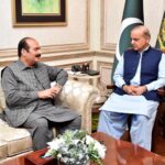 Chairman Prime Minister's Youth Programme Rana Mashhood Ahmed calls on Prime Minister Muhammad Shehbaz Sharif