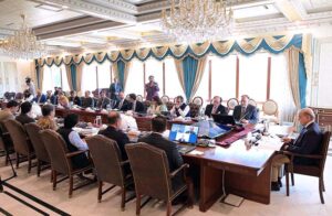 A delegation of an International Consultancy Firm called on Prime Minister Muhammad Shehbaz Sharif.