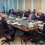 Federal Minister for Interior Mohsin Naqvi chairing an important meeting at the Ministry of Interior