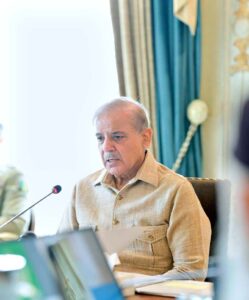 Prime Minister Muhammad Shehbaz Sharif chairs Federal Cabinet Meeting.