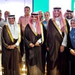 Director of the Saudi Press Agency Dr. Fahd Bin Hassan Al Aqran participates in an introductory session with foreign journalists