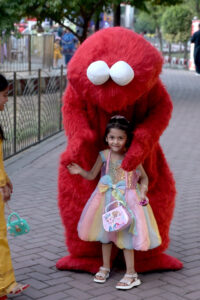 A family members visiting Lake View Park on the second day of Eid ul Azha celebrations in the federal capital. The park is restricted just for families during Eid holidays