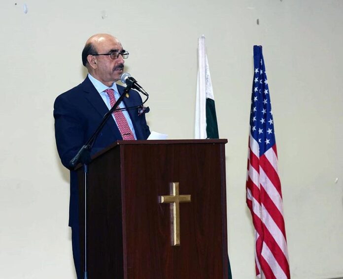 Ambassador of Pakistan to the United States Masood Khan Addressing at Mar Thoma Church
