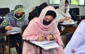 Matric students across KPK participate in Goodwill and CUSIT Talent Scholarship Test held by Peshawar Model Degree Colleges.