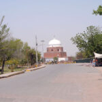 A deserted look of fort kuhna Qasim Bagh during hot weather in the city