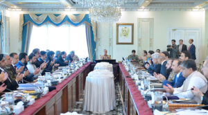 Prime Minister Muhammad Shehbaz Sharif chairs a meeting of Central Apex Committee of National Action Plan