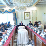 A delegation of leading exporters of Pakistan calls on Prime Minister Muhammad Shehbaz Sharif