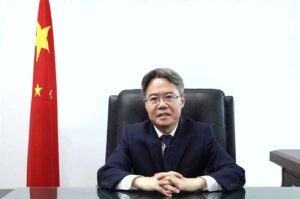 Chinese Ambassador in Pakistan Jiang Zaidong said that under the guidance of two leadership and strong support from the people of both countries, the upcoming visit of Prime Minister Shehbaz Sharif to China would achieve complete success and become a milestone in the development of China-Pakistan relations. (Match the photo with APP interview slugged “PM Shehbaz's China visit to become a milestone in bilateral relations: Chinese Ambassador”) already been released.