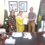 PM's Coordinator on Climate Change & Environmental Coordination Romina Khurshid Alam appoints former Senator Jamal Khan Leghari as Ambassador on Pakistan's Wild Life in recognition of his services