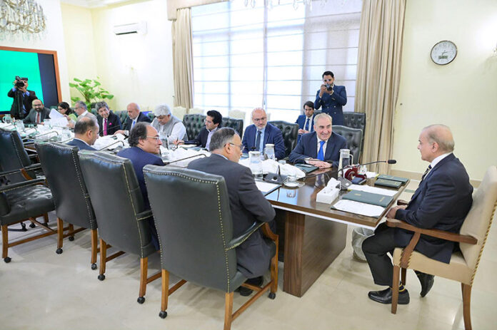 A delegation of experts of Power sector led by former Georgian Prime Minister Nika Gilauri calls on Prime Minister Muhammad Shehbaz Sharif