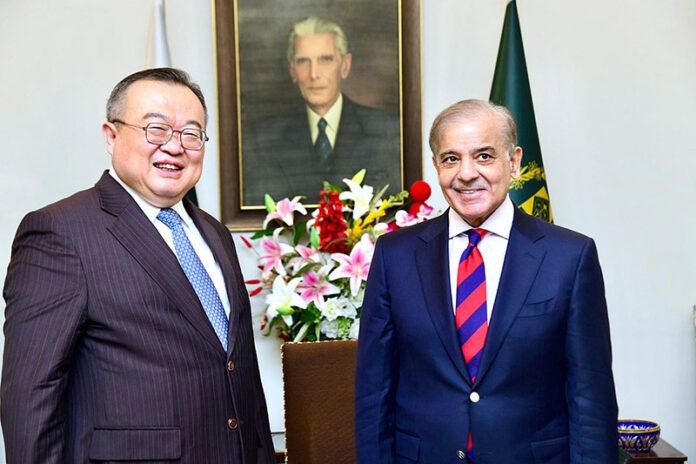 Mr. Liu Jianchao, Minister for International Department of the Communist Party of China calls on Prime Minister Muhammad Shehbaz Sharif
