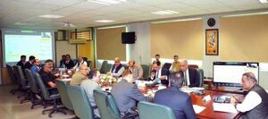 Federal Minister Abdul Aleem Khan presided meeting of Privatization Commission Board.